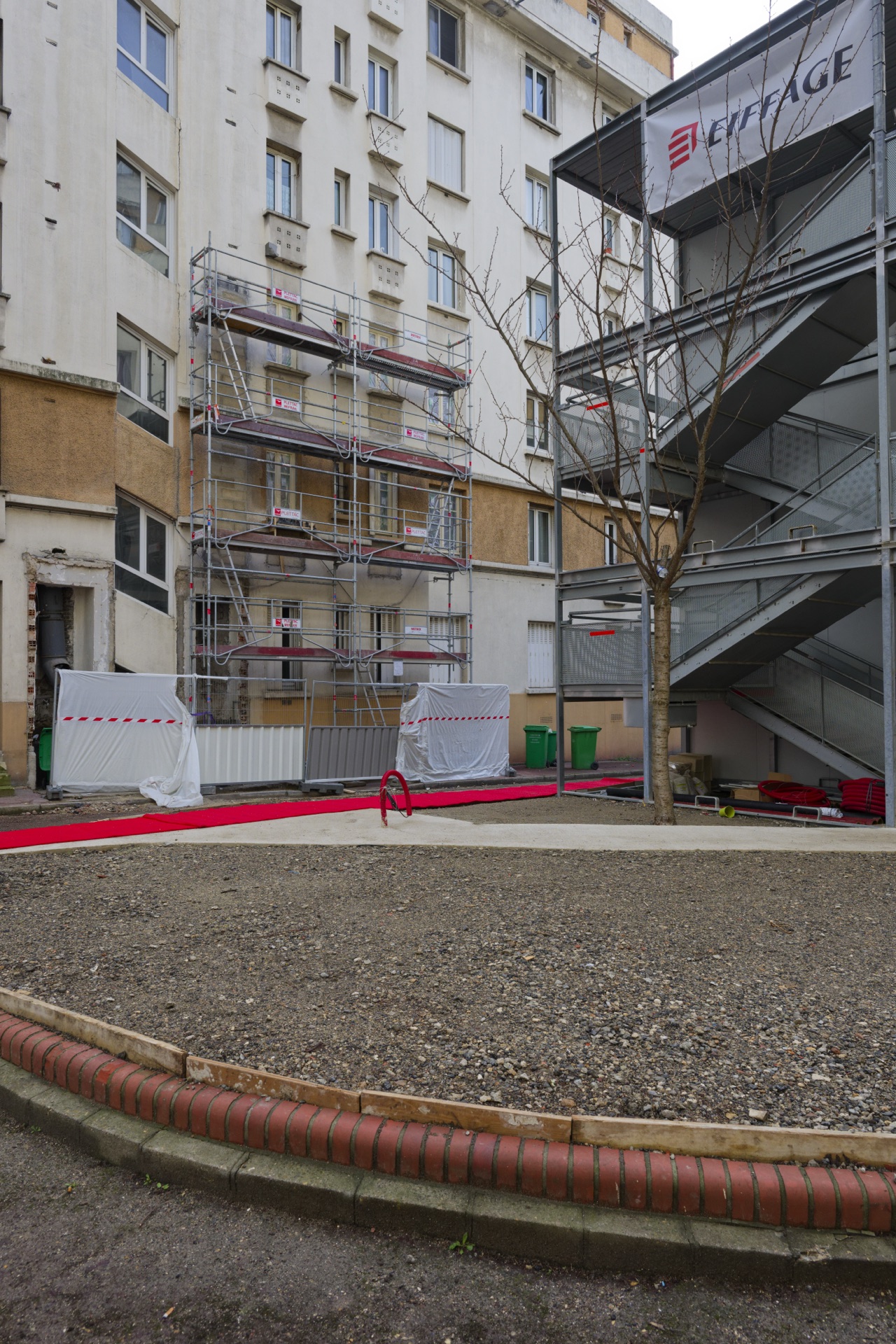 Chantier Eiffage Paris 20e