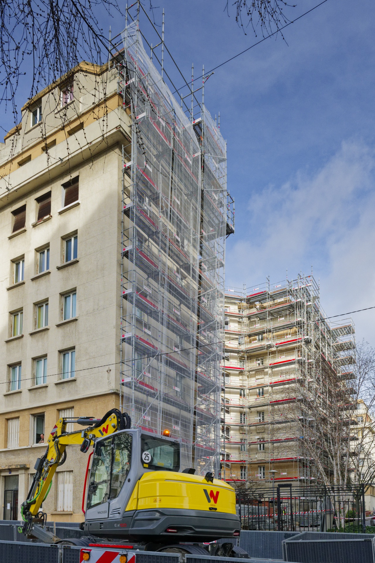 Chantier coordonné Paris 20e